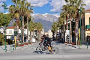 versilia in bici